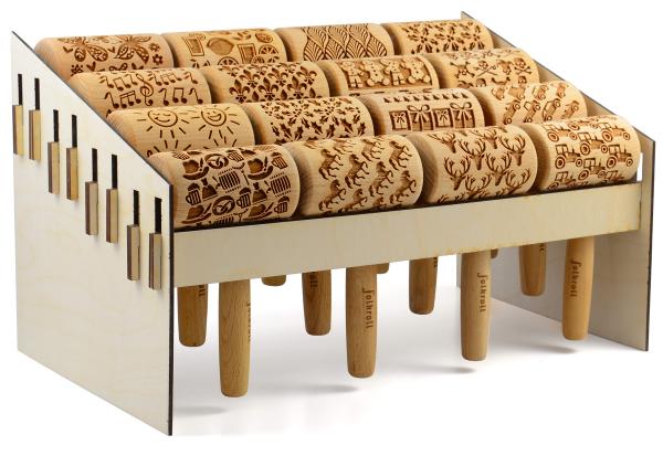 Folkroll 16er Display Teigrolle mini